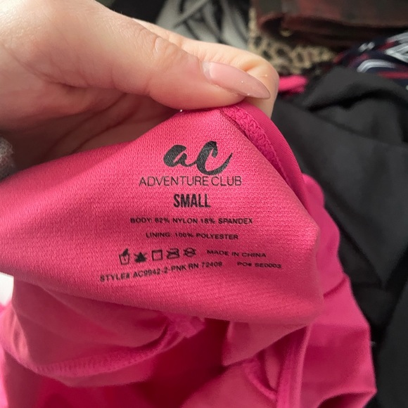 Stunning Hot Pink One-Piece Bathing Suit - Picture 10 of 10